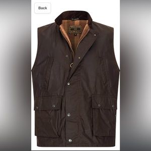 Walker & Hawkes Hunting Vest in Waxed Canvas